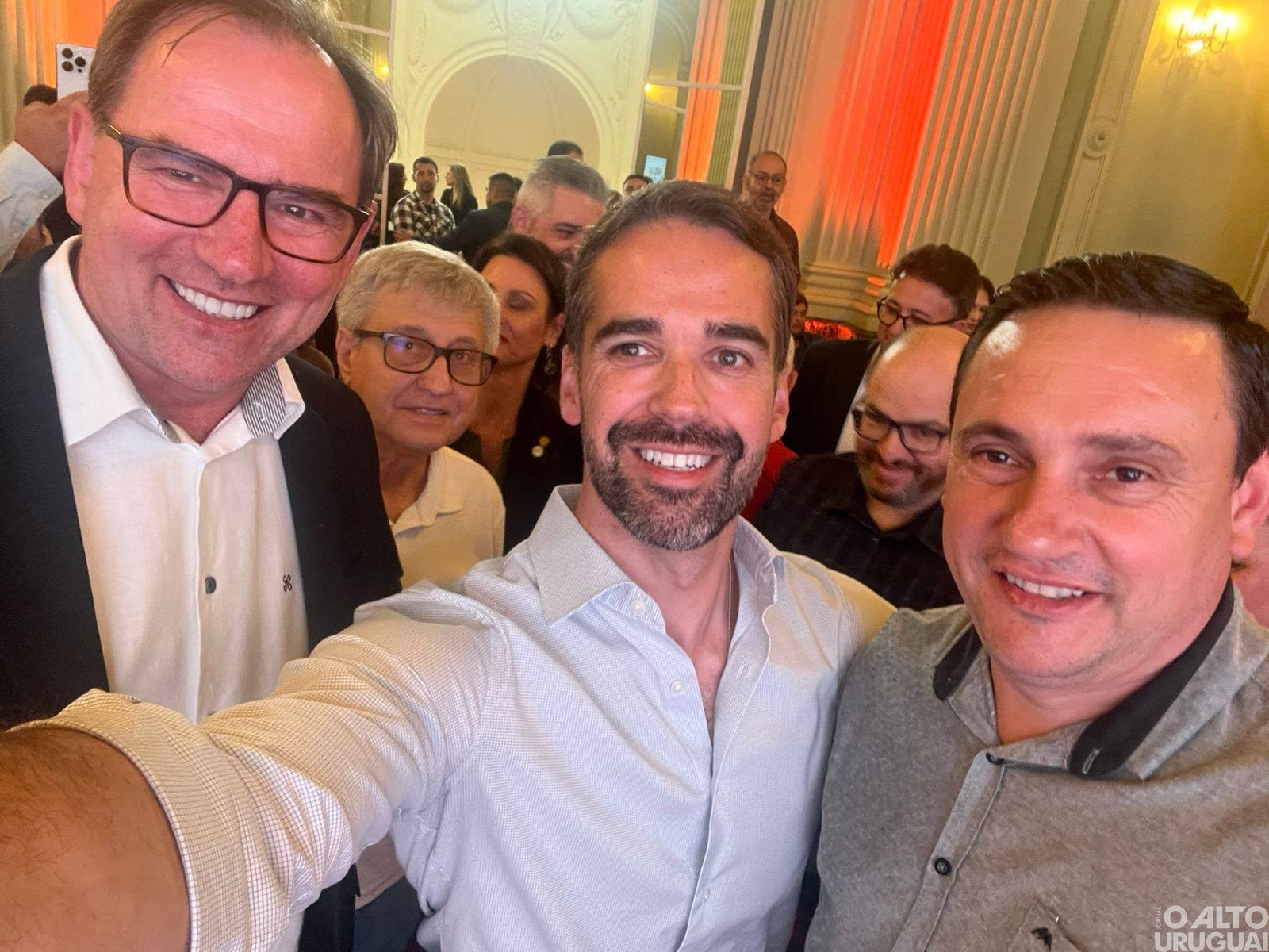 Prefeito e presidente do Legislativo de Cerro Grande cumprem agenda em Porto Alegre