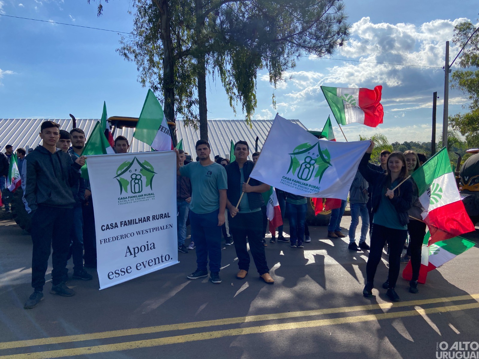 Trabalhadores rurais realizam manifestação em FW