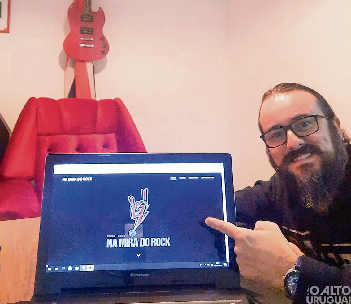 Site “Na mira do Rock” é lançado