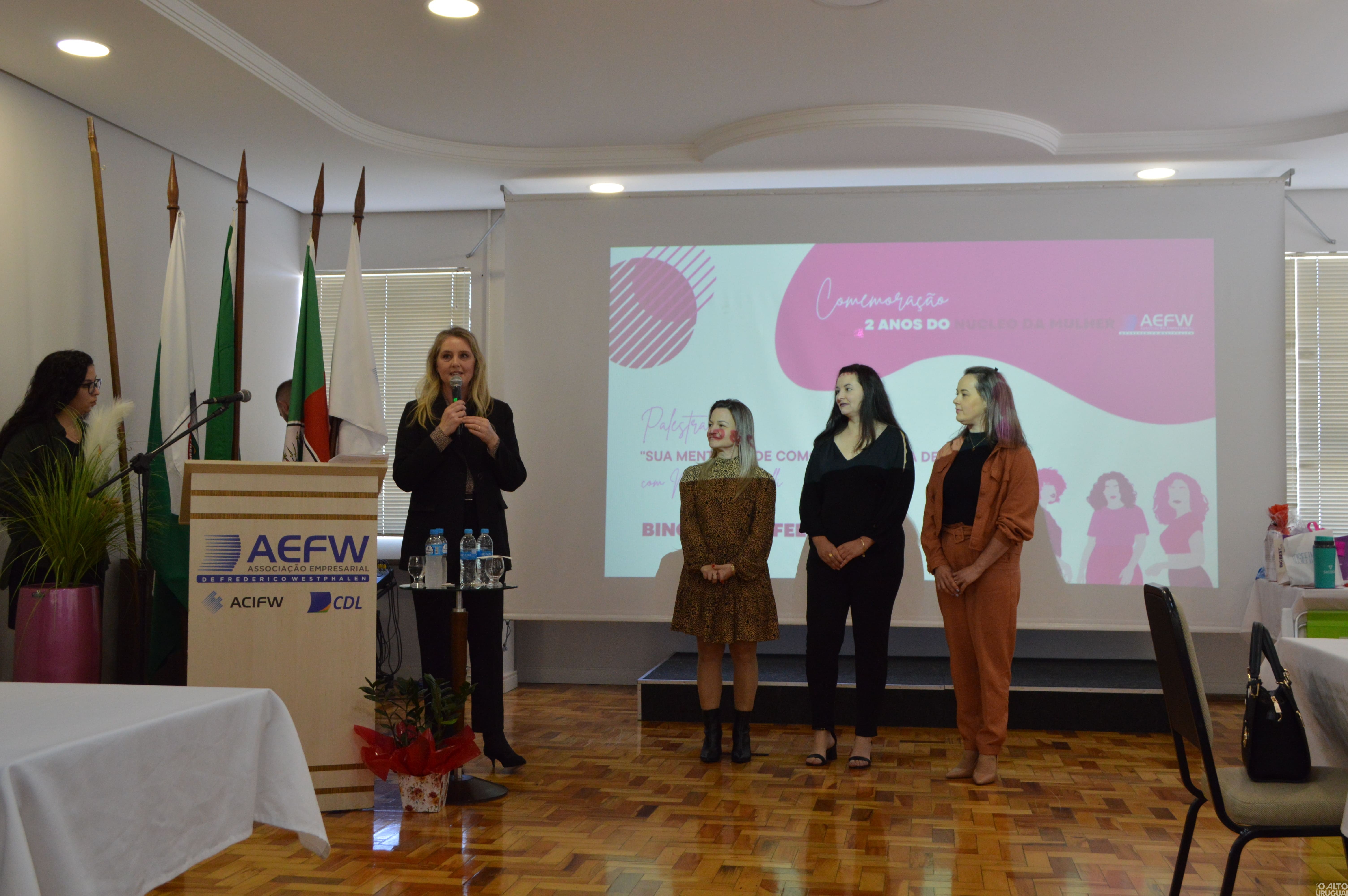 Evento celebra atividade do Núcleo da Mulher Empreendedora