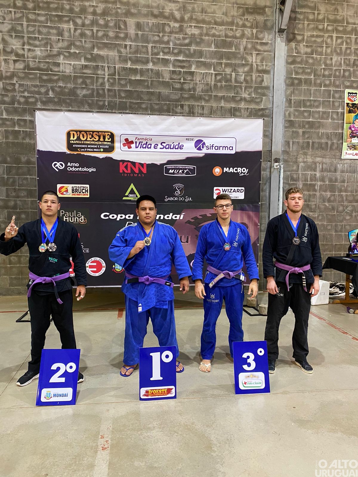 Equipe A conquista segundo lugar na Copa Mondai de Jiu-jitsu