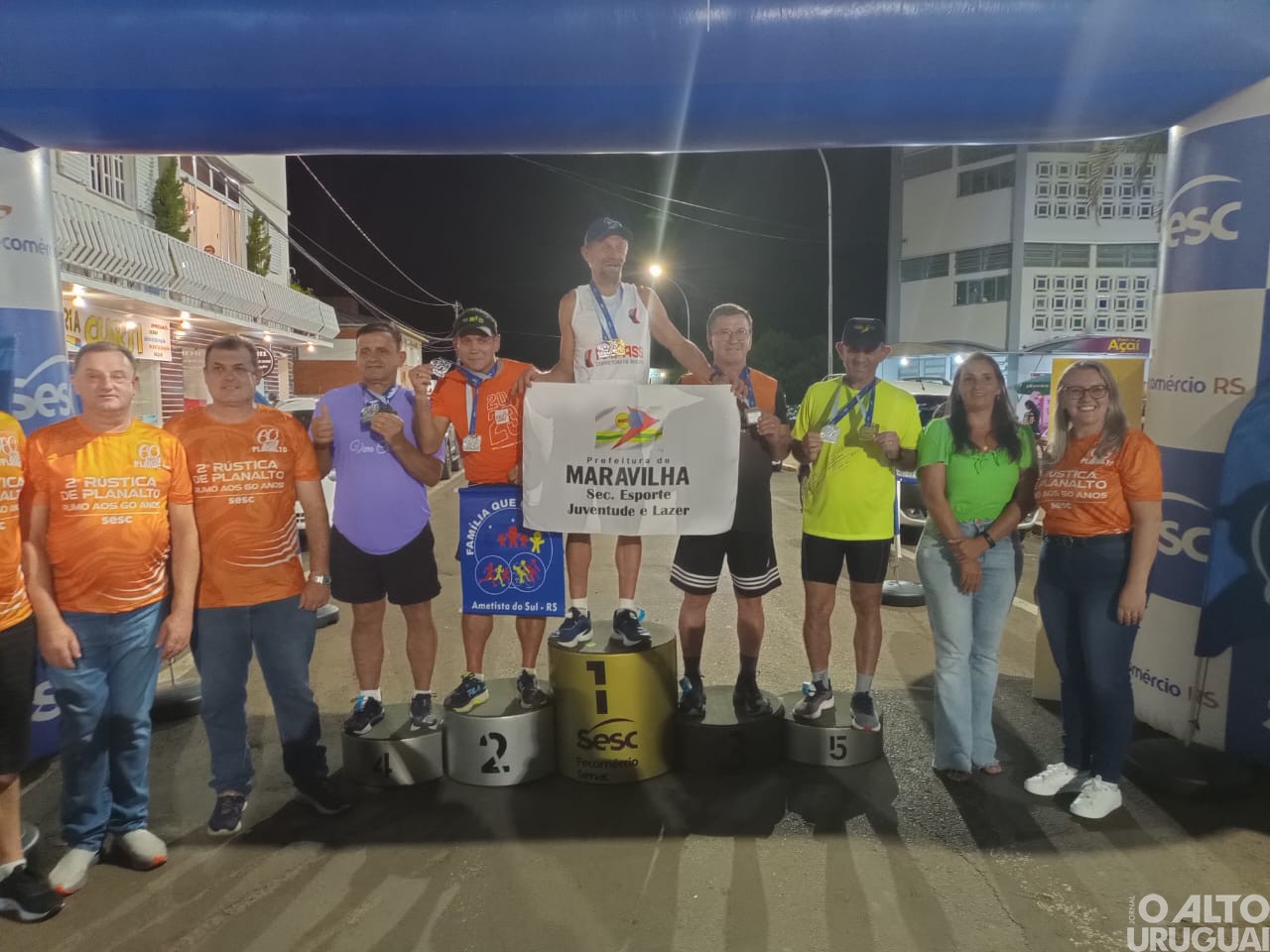 Mais de 150 atletas participam da Rústica de Planalto