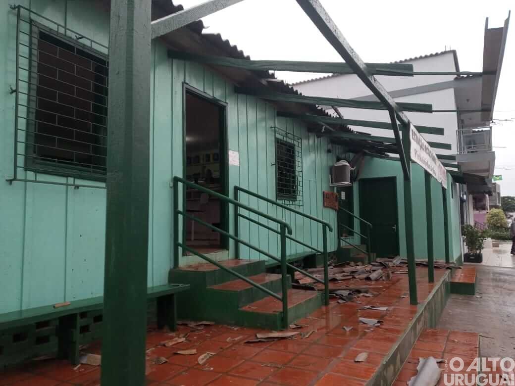 Defesa Civil e demais órgãos analisam estragos em Pinheirinho do Vale