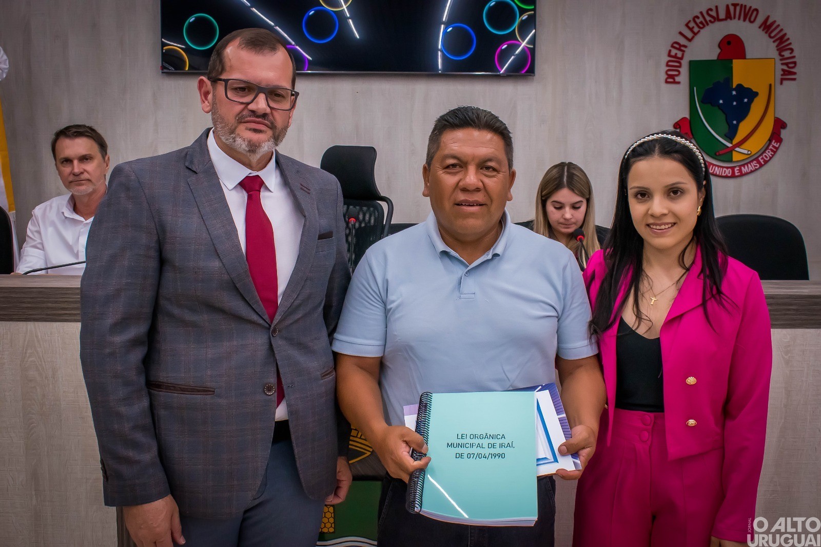 Câmara de Iraí realiza ato de entrega de diplomas aos vereadores eleitos