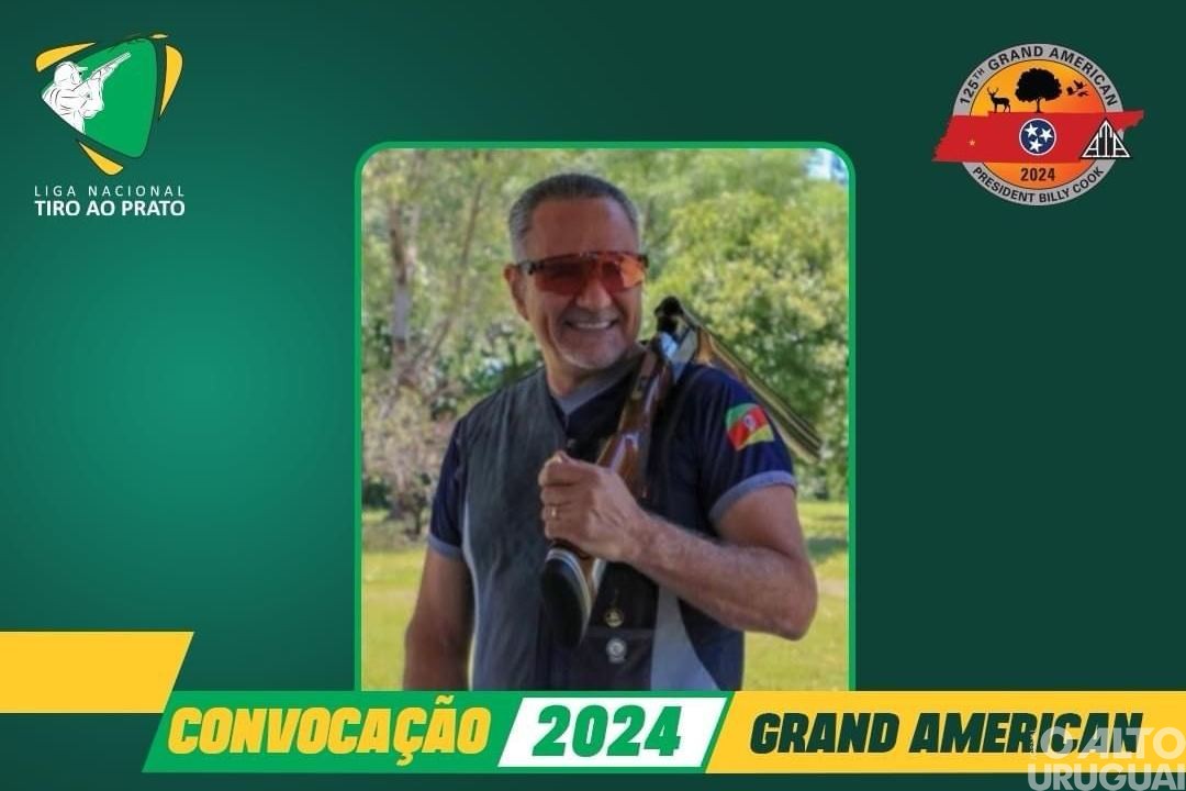 Frederiquense é convocado para representar o Brasil em competição de tiro ao prato