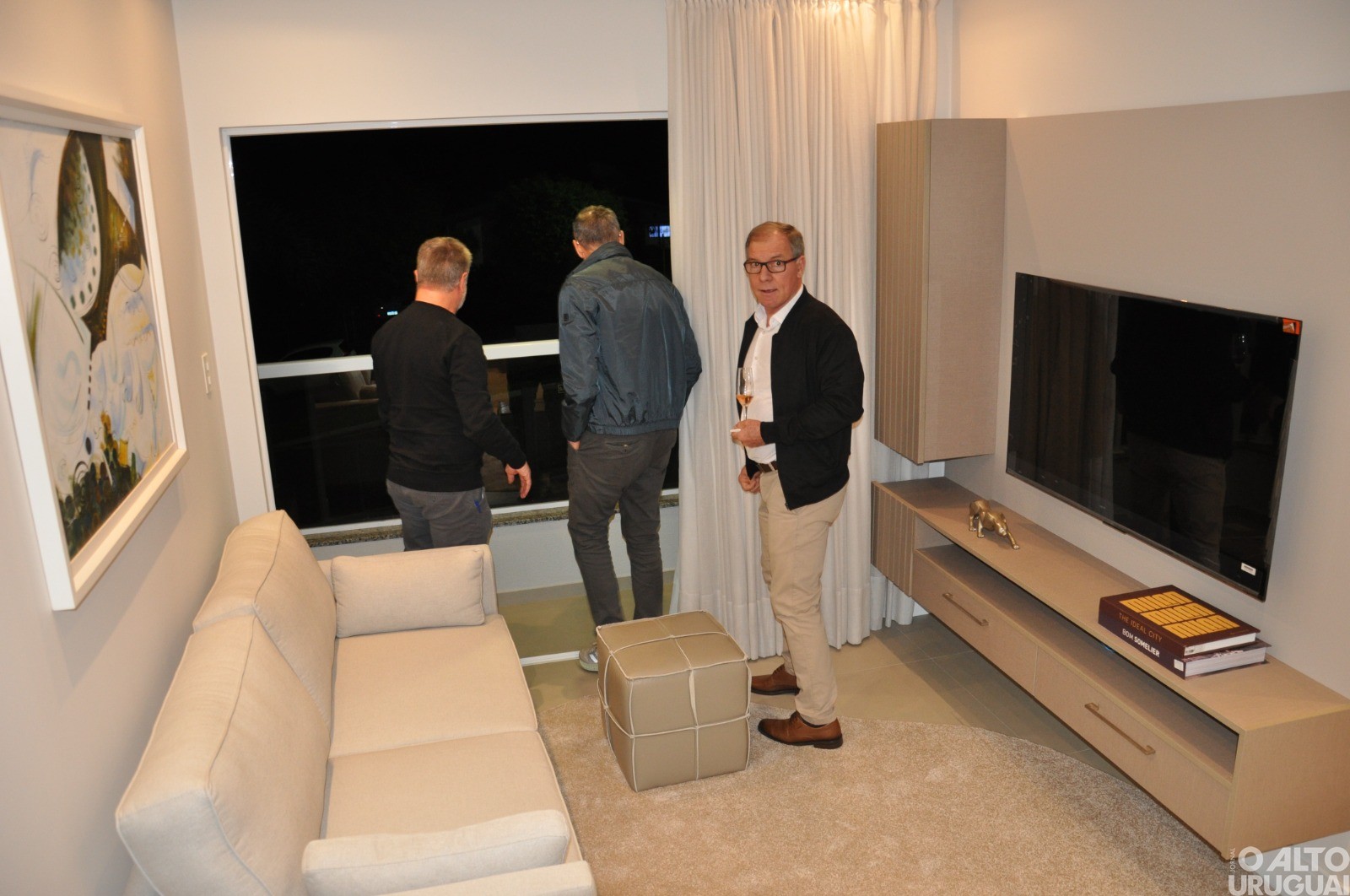 Marcos Lima celebra a entrega do Figueiras Park