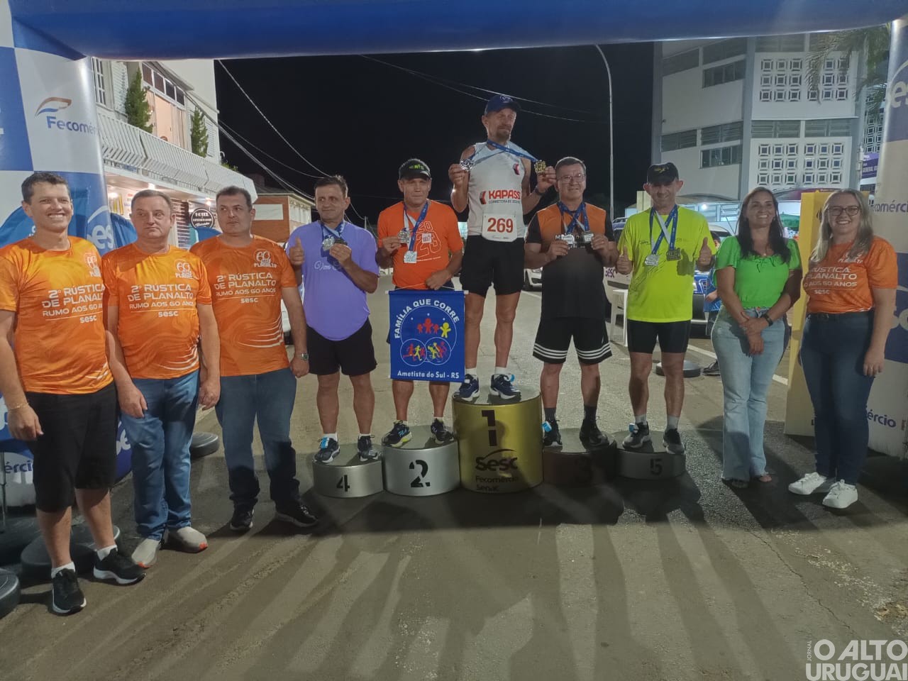 Mais de 150 atletas participam da Rústica de Planalto