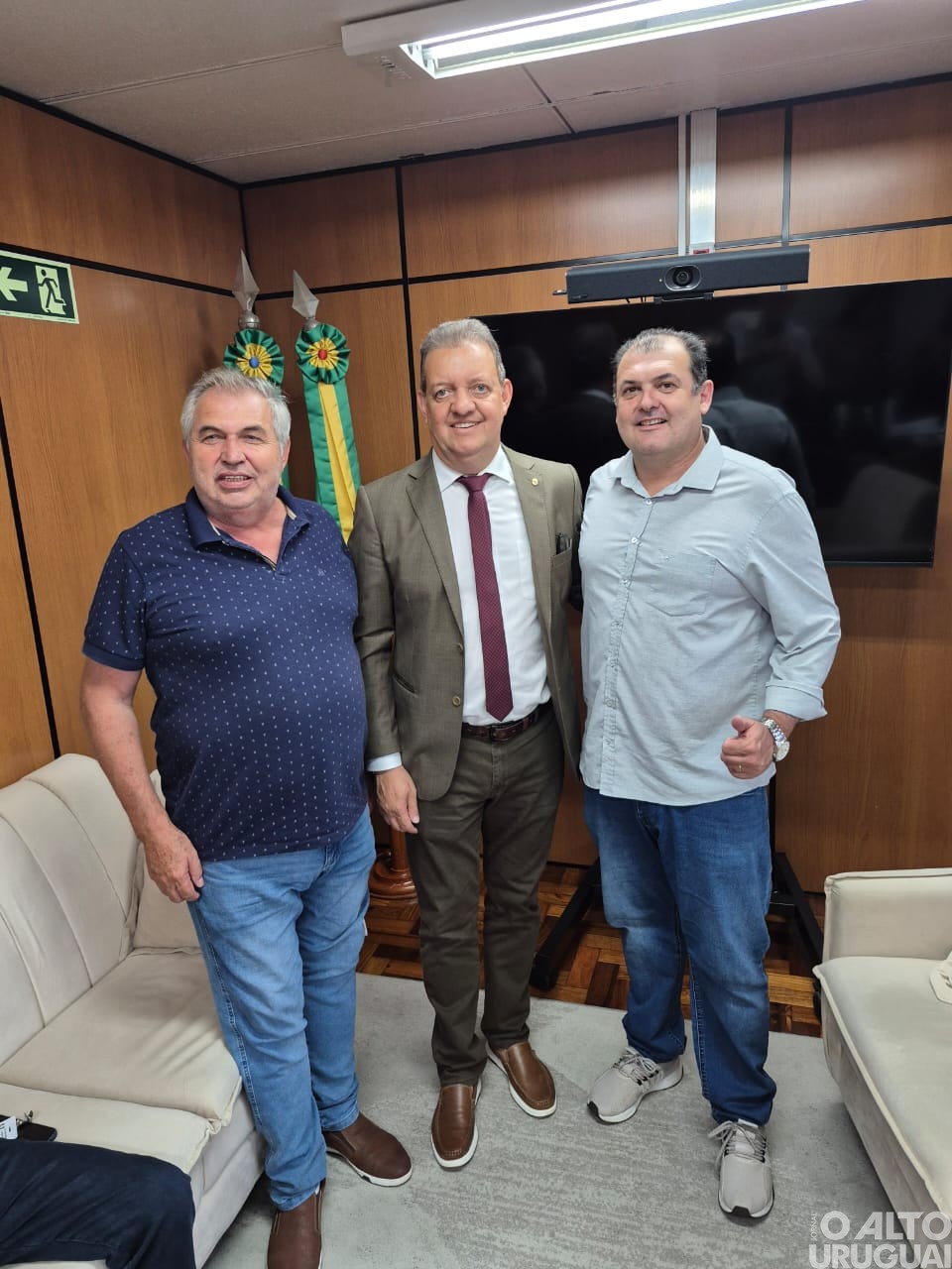 Prefeito de Planalto cumpre agenda em Porto Alegre