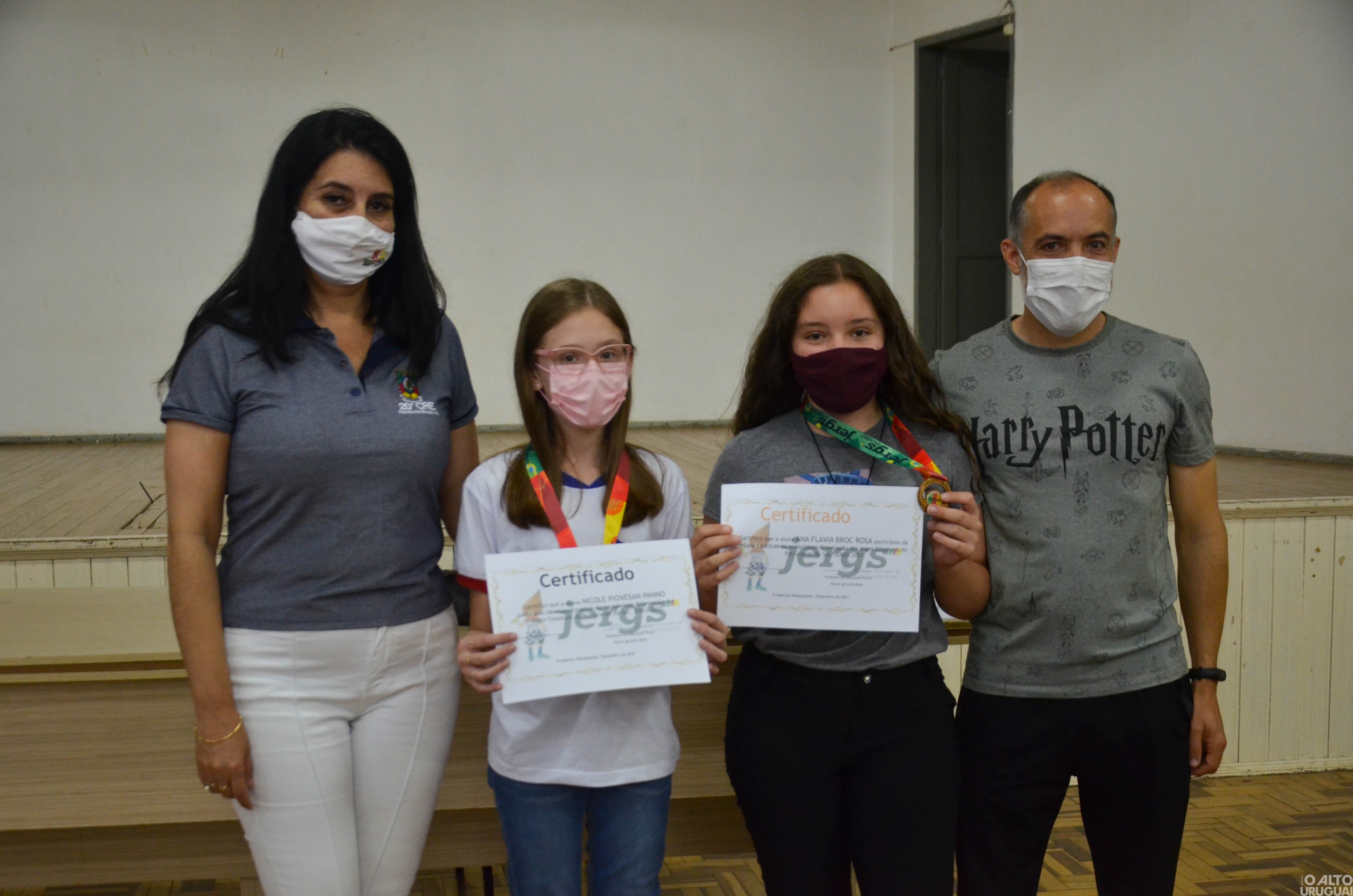 Alunos da Escola Cardeal Roncalli são destaques no Jergs