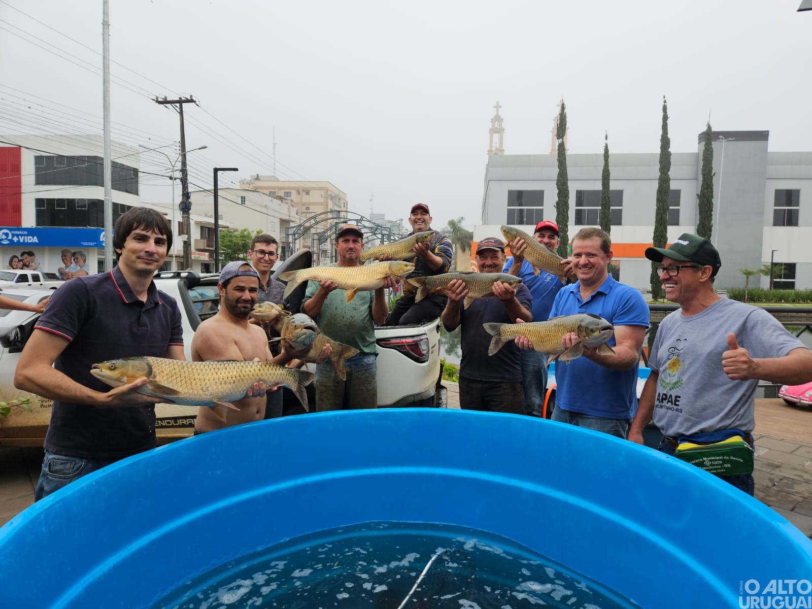 Feira do Peixe Vivo e da Agricultura Familiar inicia em Palmitinho