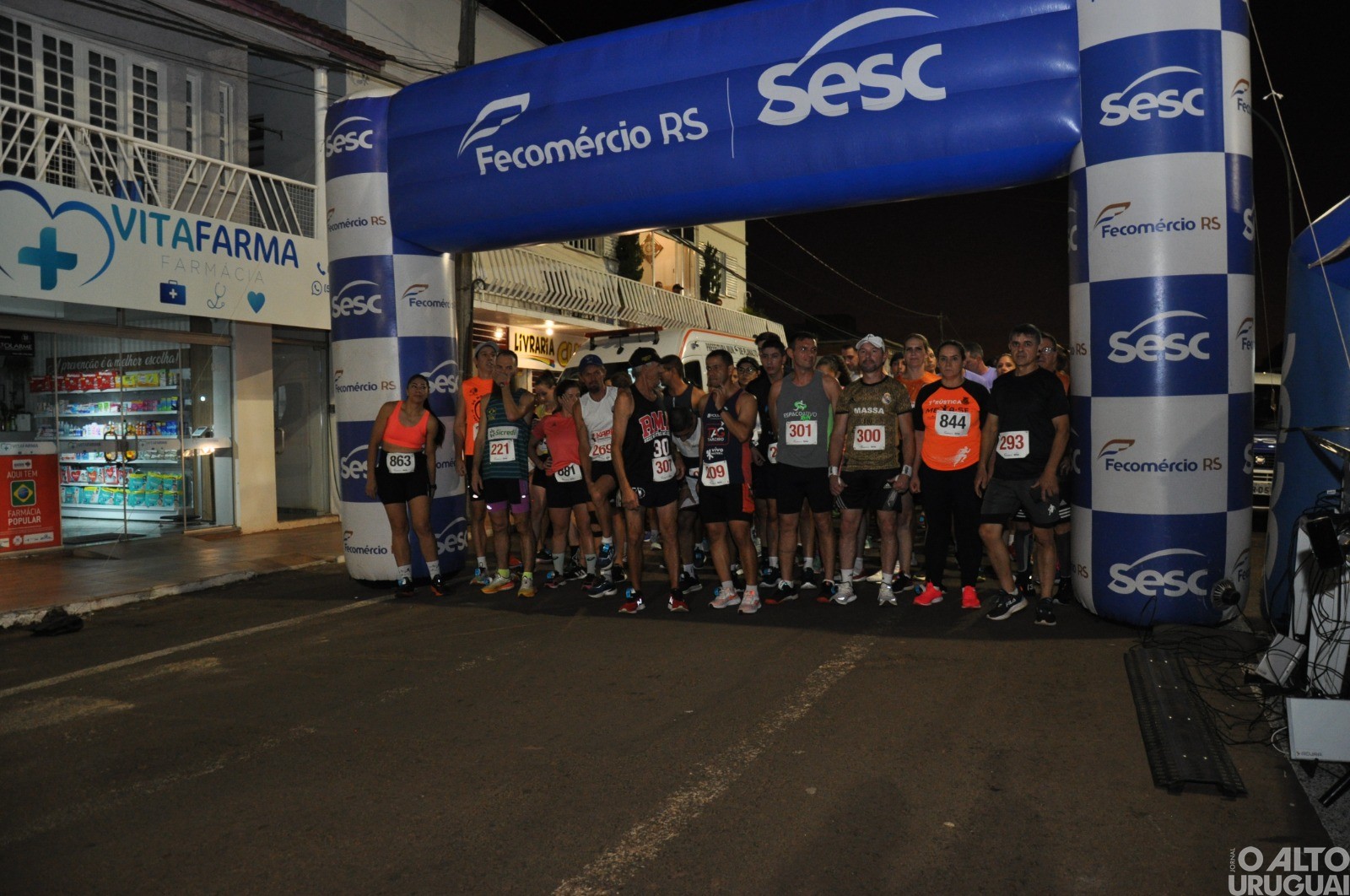 Mais de 150 atletas participam da Rústica de Planalto