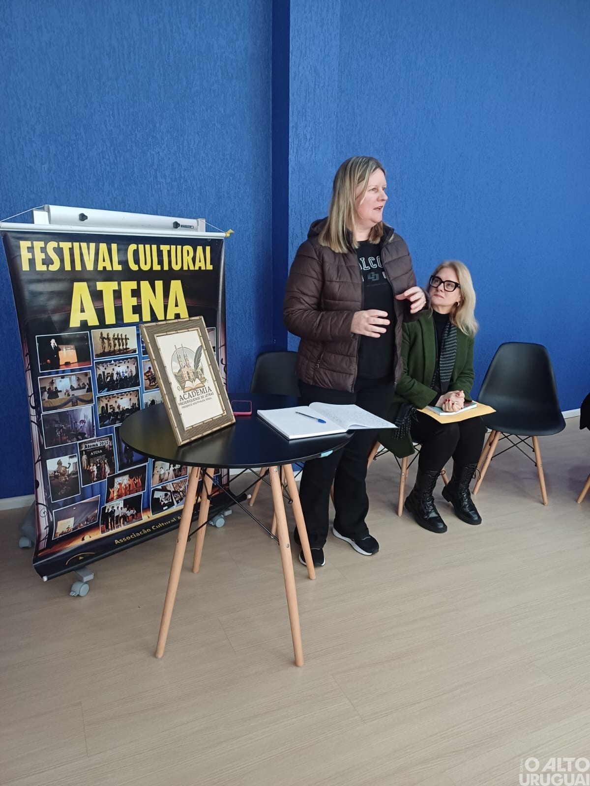 Academia Frederiquense de Letras apresenta logomarca