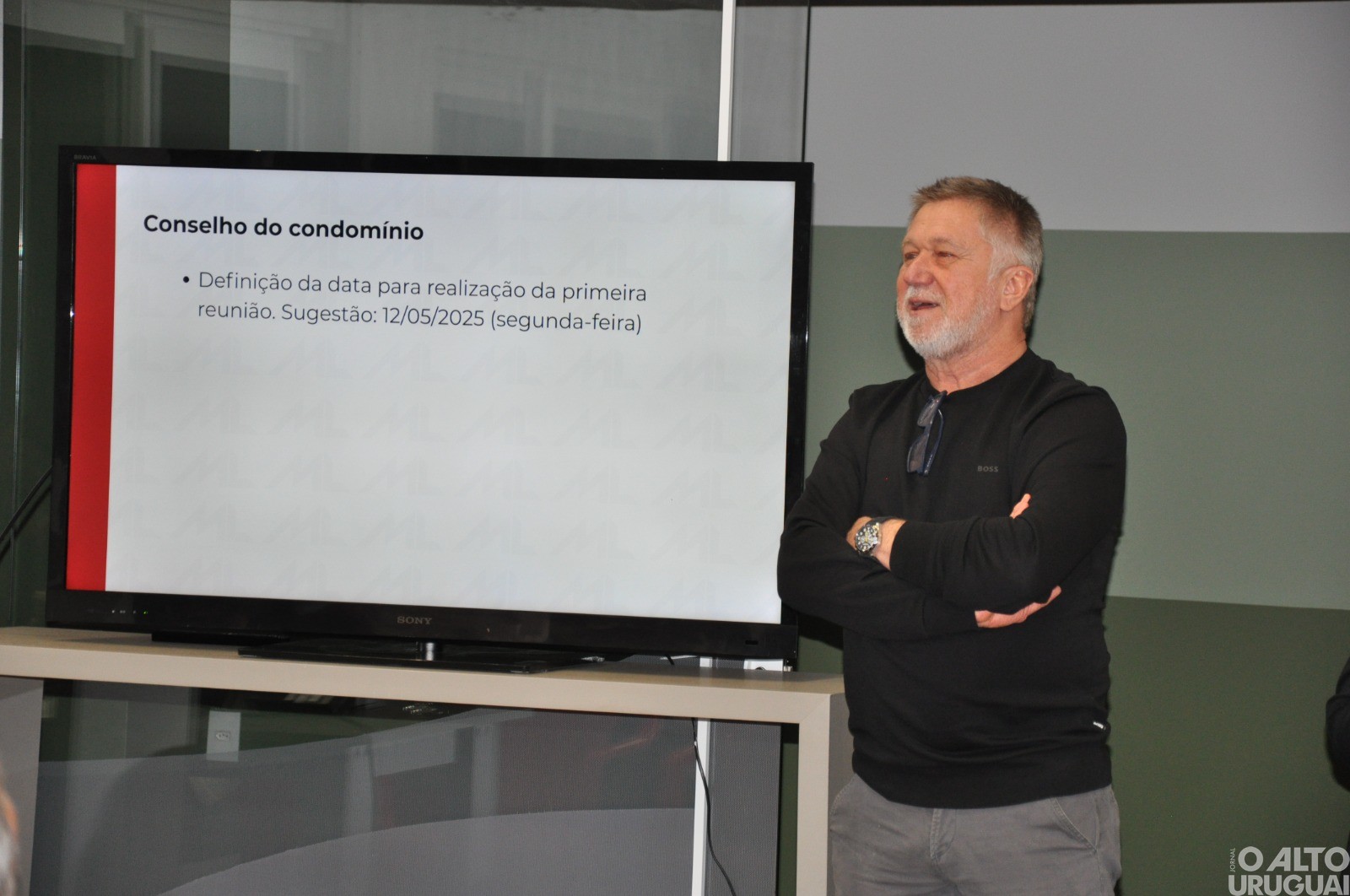Marcos Lima celebra a entrega do Figueiras Park