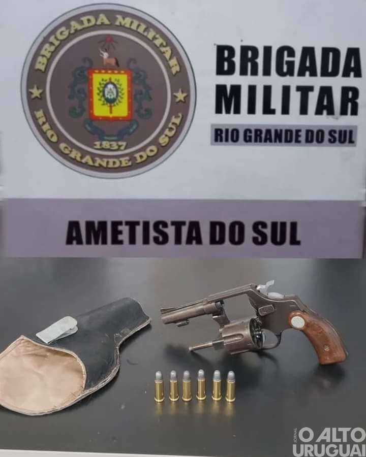 Homem e mulher são presos em Ametista do Sul