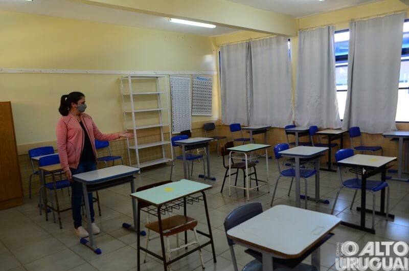 Escolas municipais de Seberi são preparadas para o retorno seguro das aulas