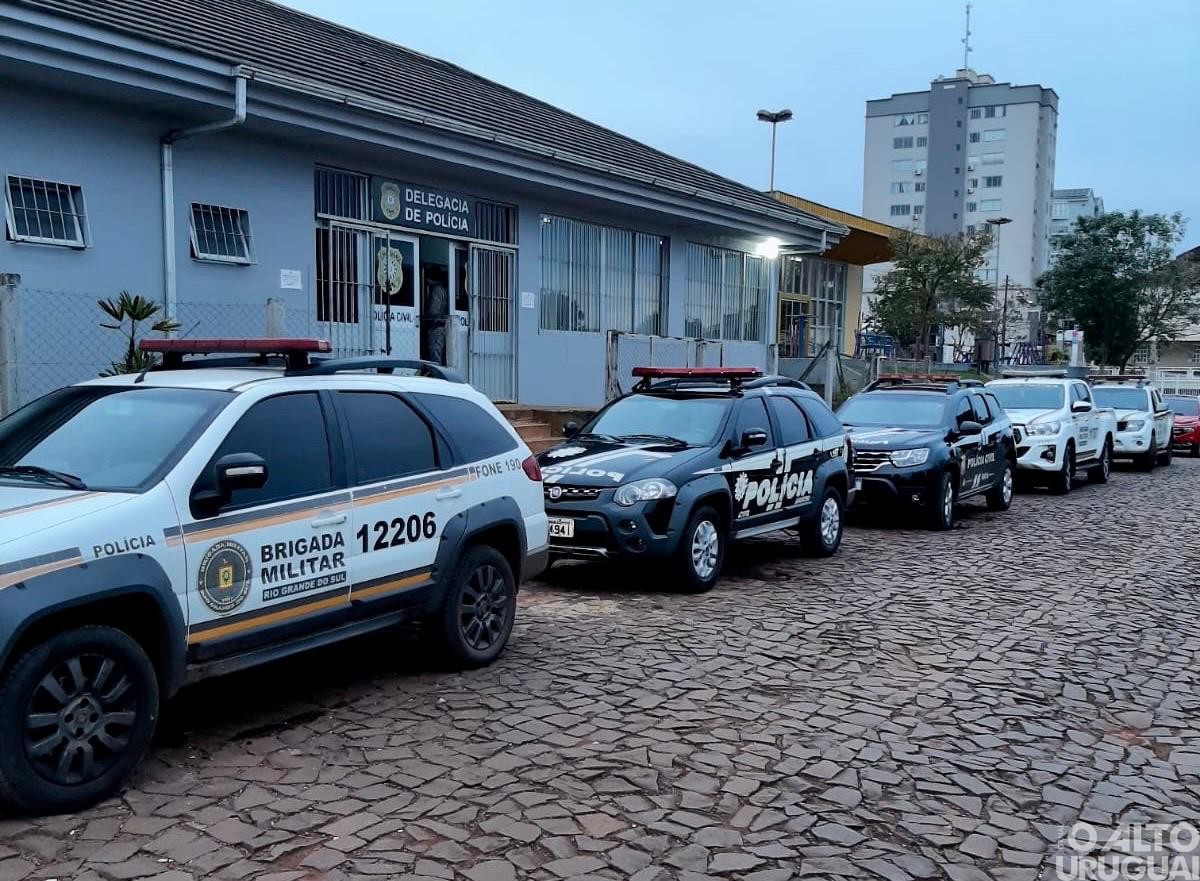 Polícia Civil e BM combatem o narcotráfico em Seberi