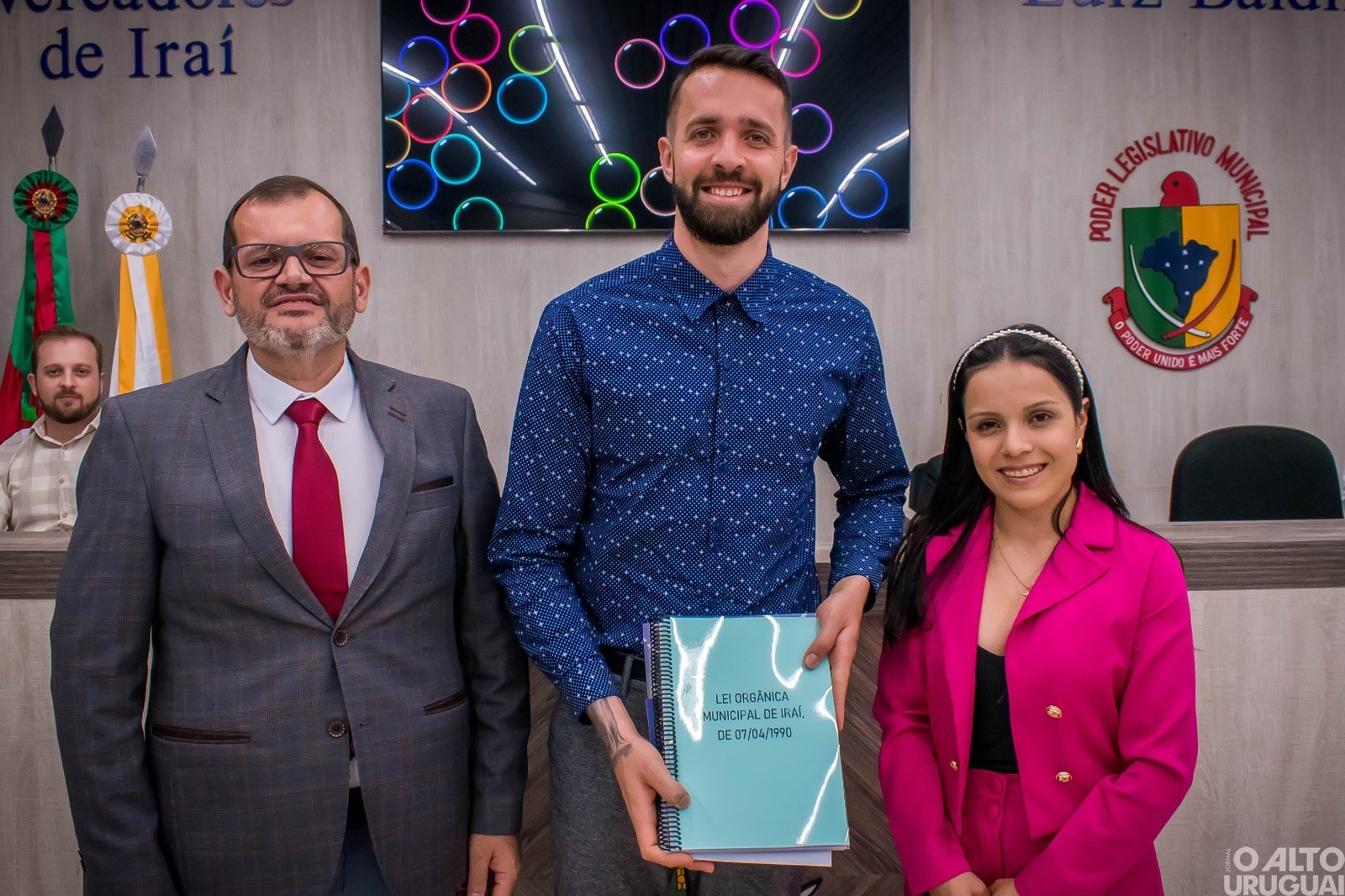 Câmara de Iraí realiza ato de entrega de diplomas aos vereadores eleitos