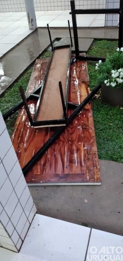 Temporal causa danos na região