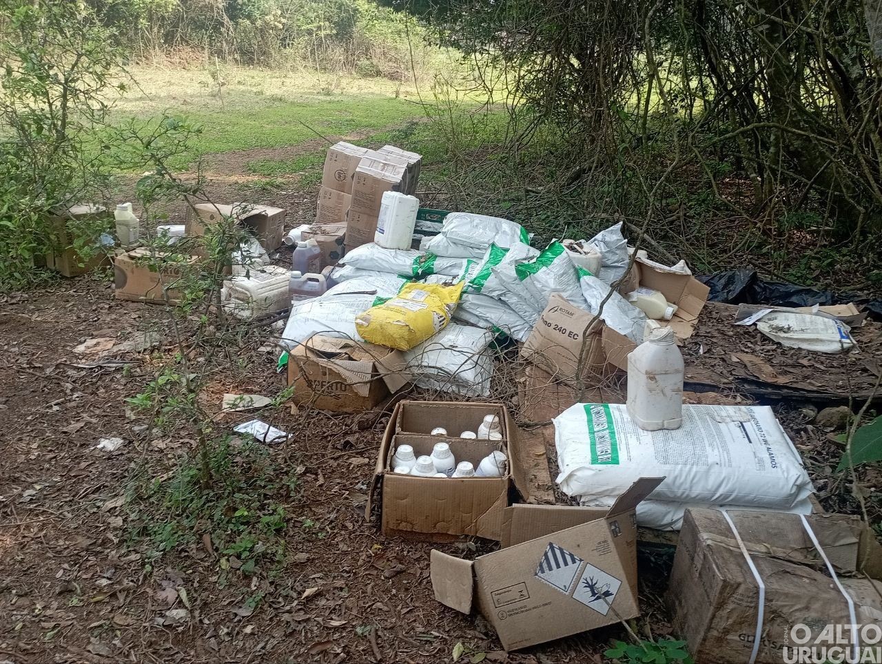 Brigada Militar flagra depósito irregular de agrotóxicos em Alpestre