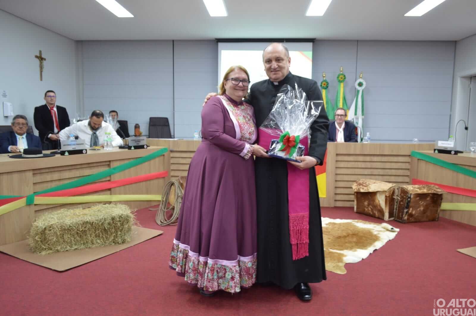 Tradicionalistas de Frederico Westphalen são homenageados pelo Poder Legislativo