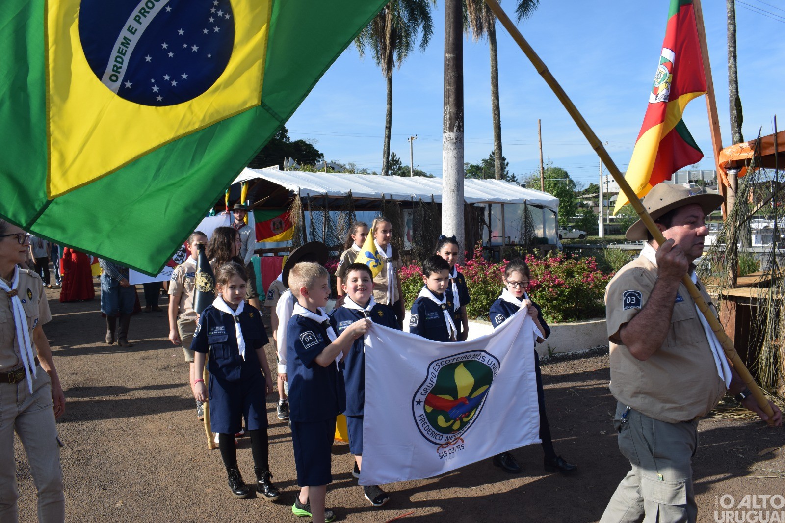 Desfile Farroupilha é realizado em FW