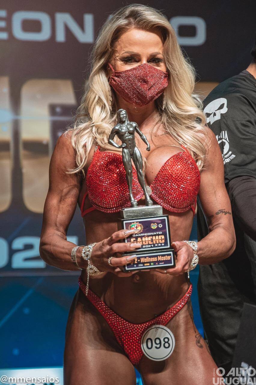 Frederiquense conquista título de campeã gaúcha em fisiculturismo