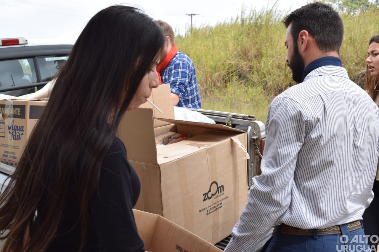 DTG Vaqueano Blau Nunes entrega alimentos a entidades de FW