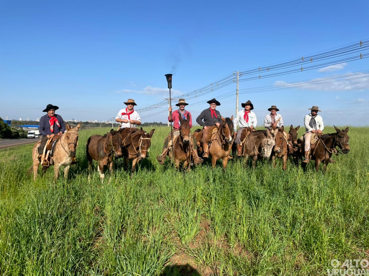 Cavalarianos de FW chegam a Farroupilha