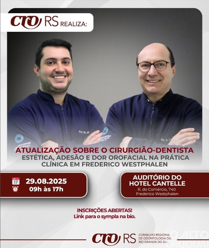 Frederico Westphalen recebe evento gratuito para cirurgiões-dentistas promovido pelo CRO/RS