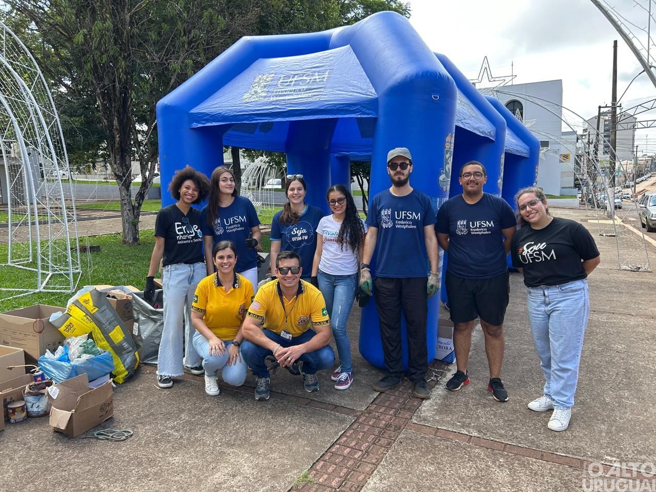 UFSM/FW leva educação ambiental e coleta seletiva a escolas do Médio Alto Uruguai