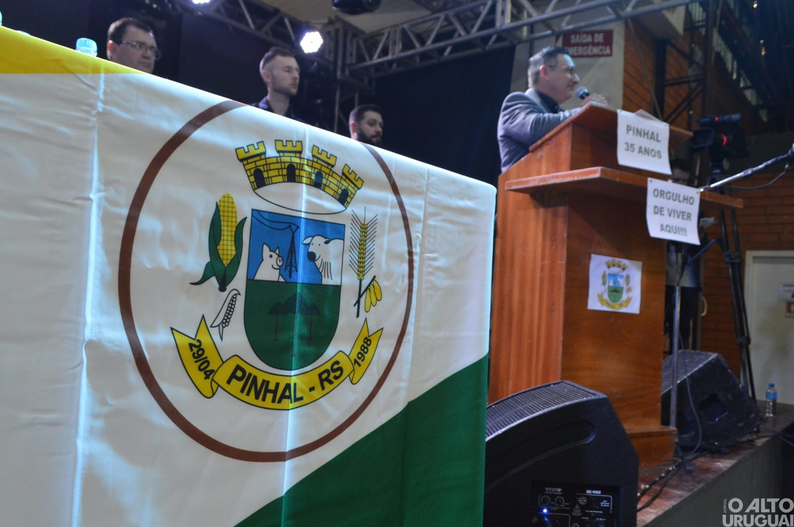 Almoço comunitário também marca as comemorações dos 35 anos de Pinhal