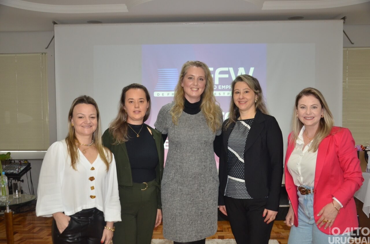 Palestra marca um ano do Núcleo da Mulher Empreendedora em FW
