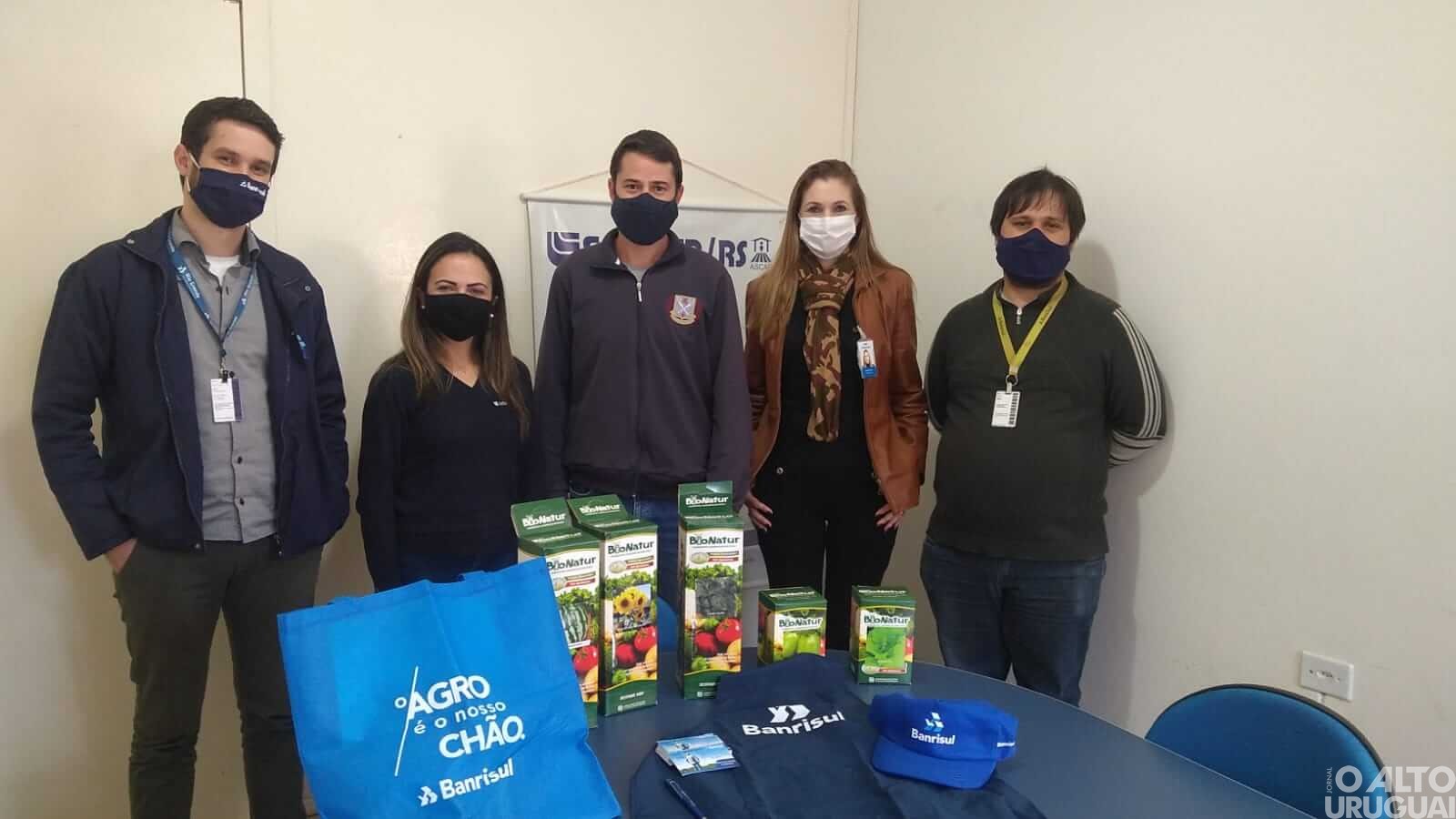 Mais de 50 famílias de Caiçara serão beneficiadas com o programa Sementes Banrisul