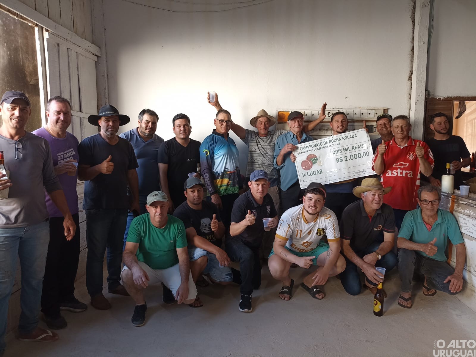 Bar do Claudio conquista título de Bocha Rolada em Cerro Grande