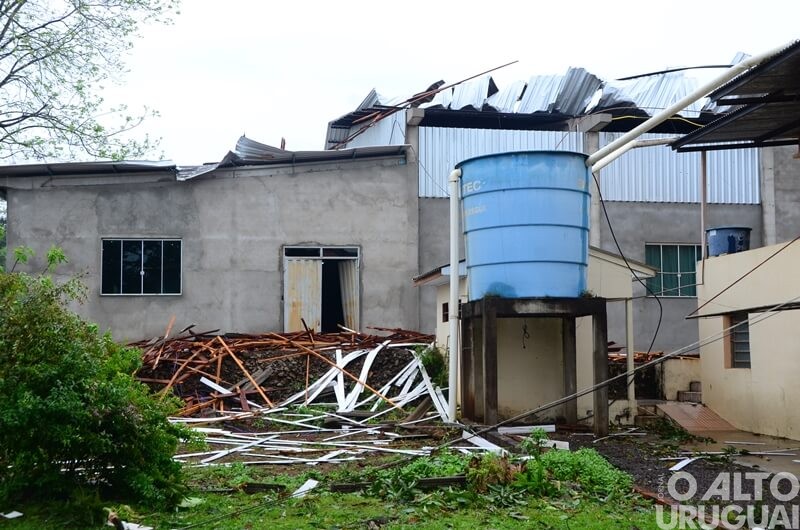 Vendaval em Pinheirinho do Vale: “Foi um filme de terror o que nós presenciamos”