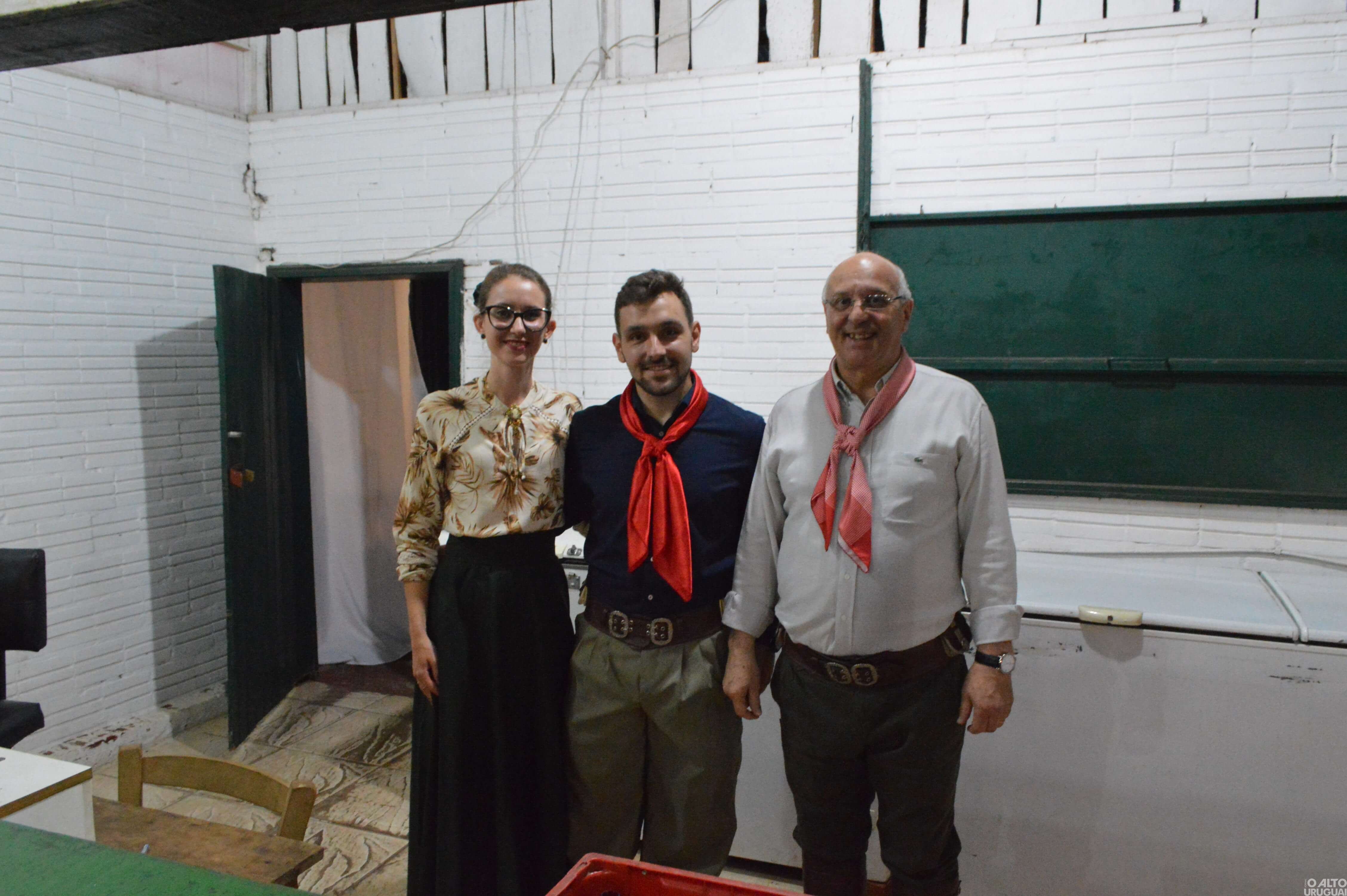 Diego Bertoletti da Rocha toma posse como patrão do CTG Rodeio da Querência