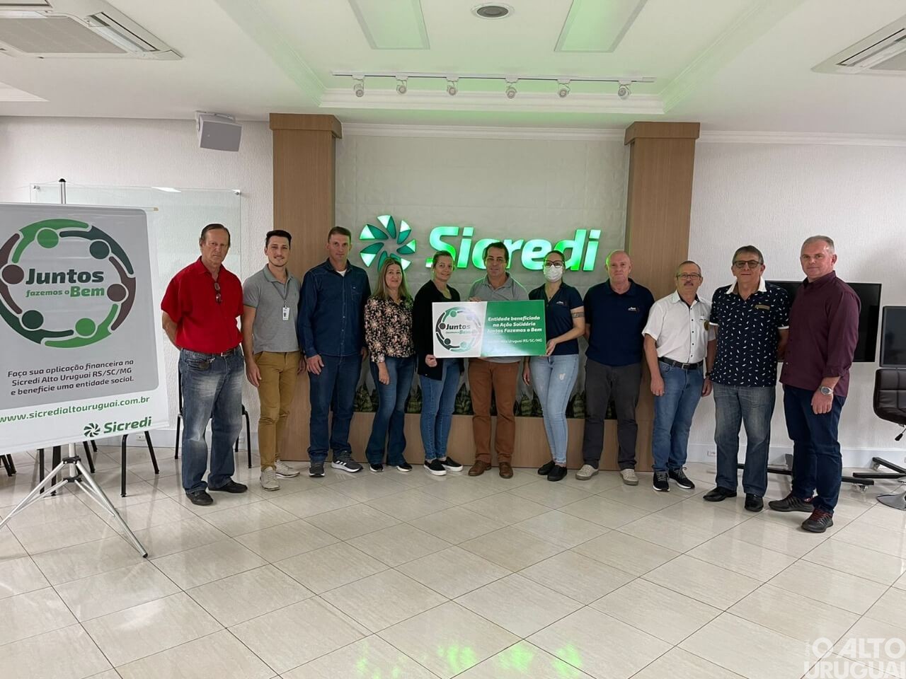 Entidades recebem mais de R$ 250 mil da Juntos Fazemos o Bem