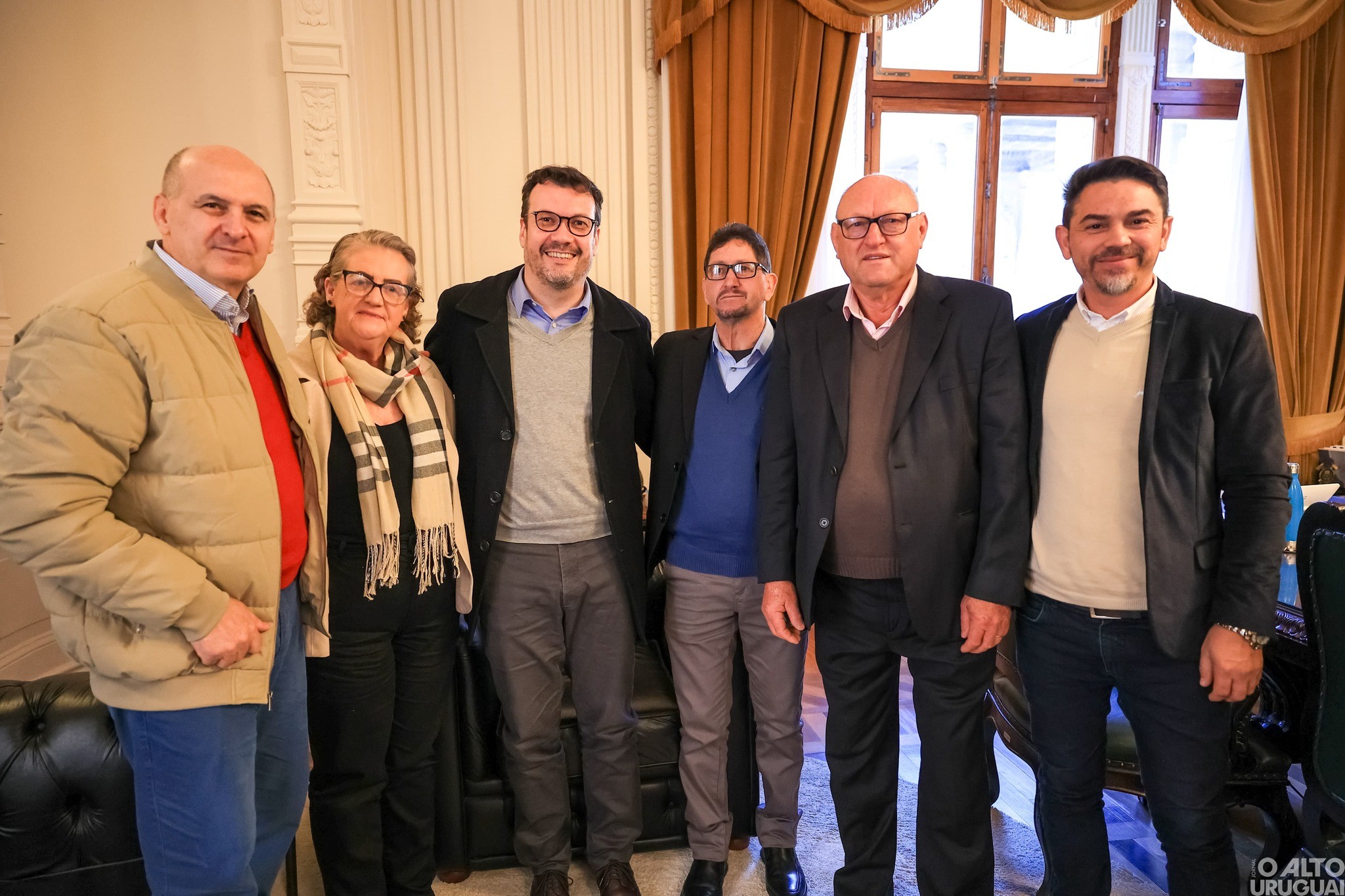 Prefeito e vice-prefeita de Rodeio Bonito mantêm audiências em Porto Alegre