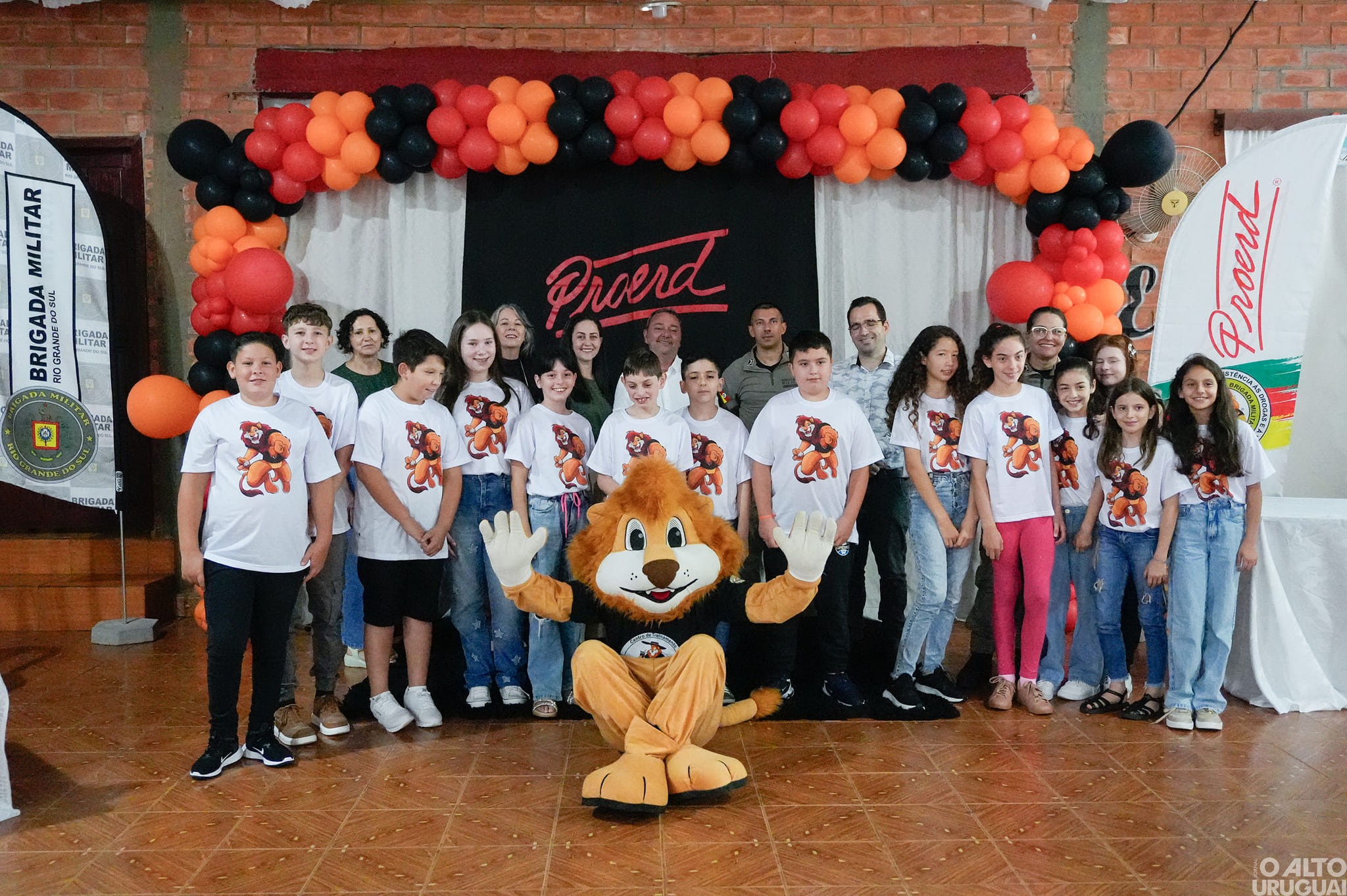 PROERD realiza formatura de alunos em Jaboticaba