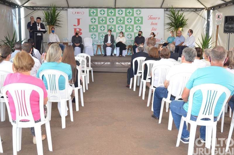 Seberi: JBS entrega obras de ampliação ao Hospital Pio XII