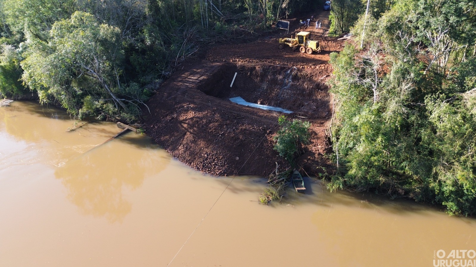 Erval Seco inicia preparativos para obra da nova ponte do rio Guarita