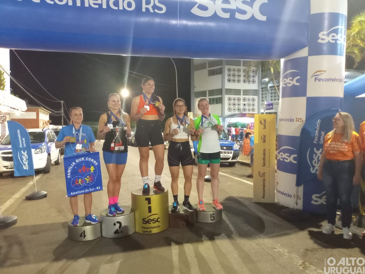 Mais de 150 atletas participam da Rústica de Planalto