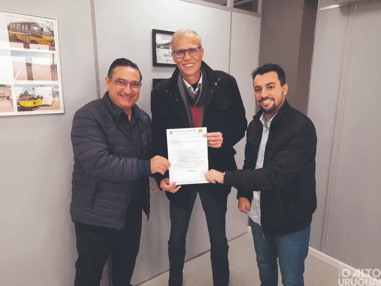 Prefeito de Pinhal cumpre agenda na capital do Estado