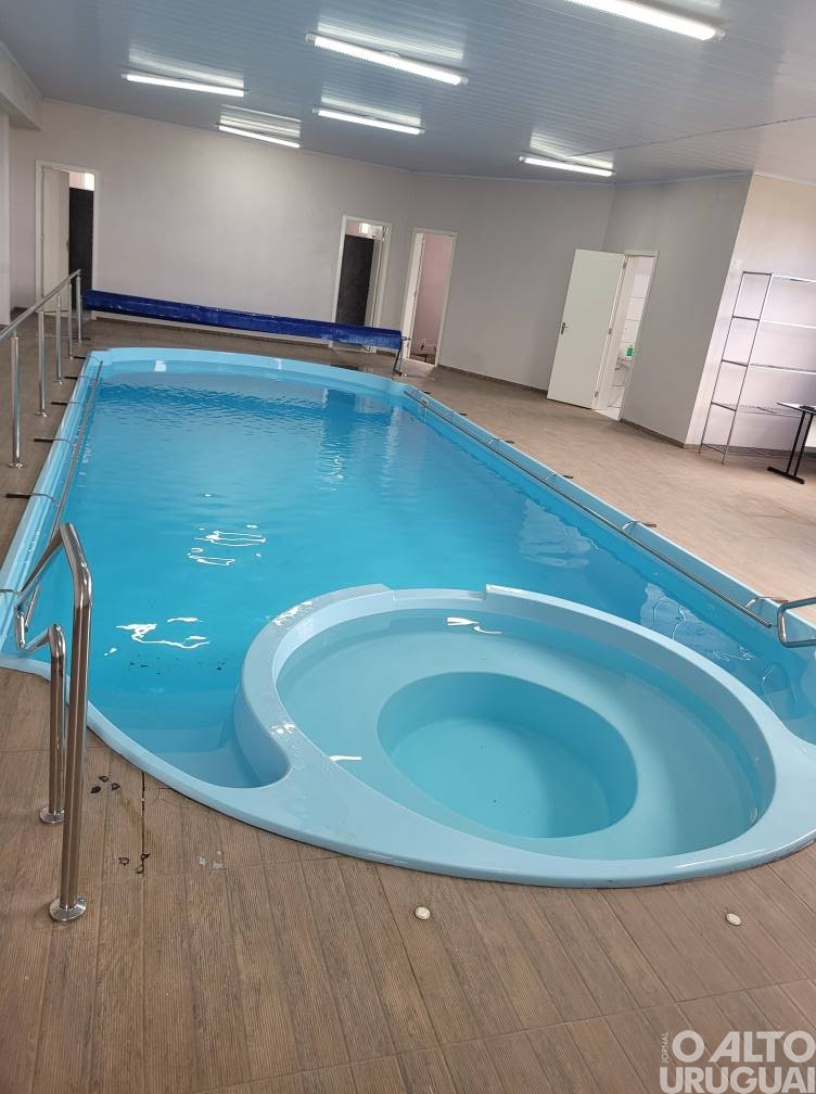 Piscina térmica municipal de Caiçara será inaugurada