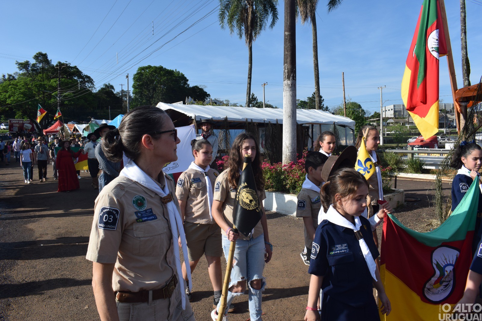 Desfile Farroupilha é realizado em FW