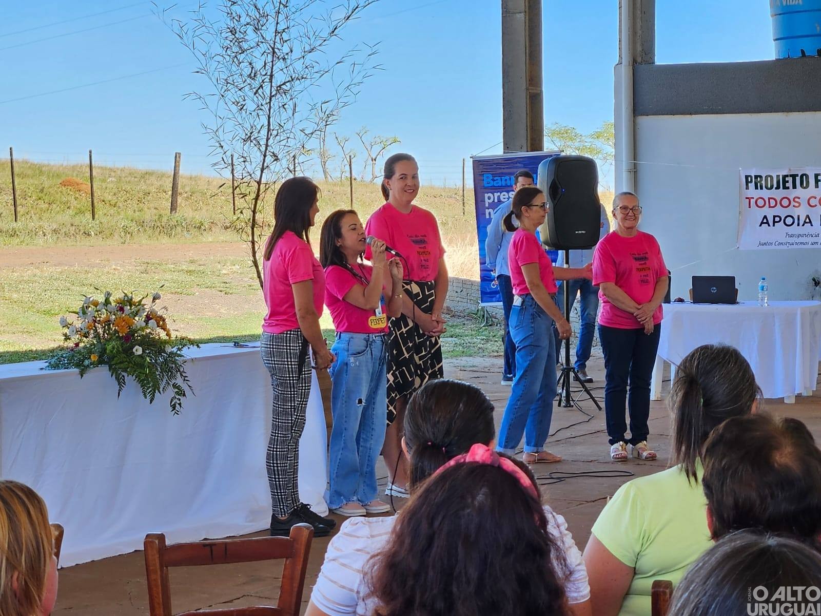Entidades de Caiçara realizam encontro de boas-vindas às mulheres