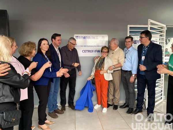 Centro de Formação da Emater é inaugurado durante a Expofred 2025