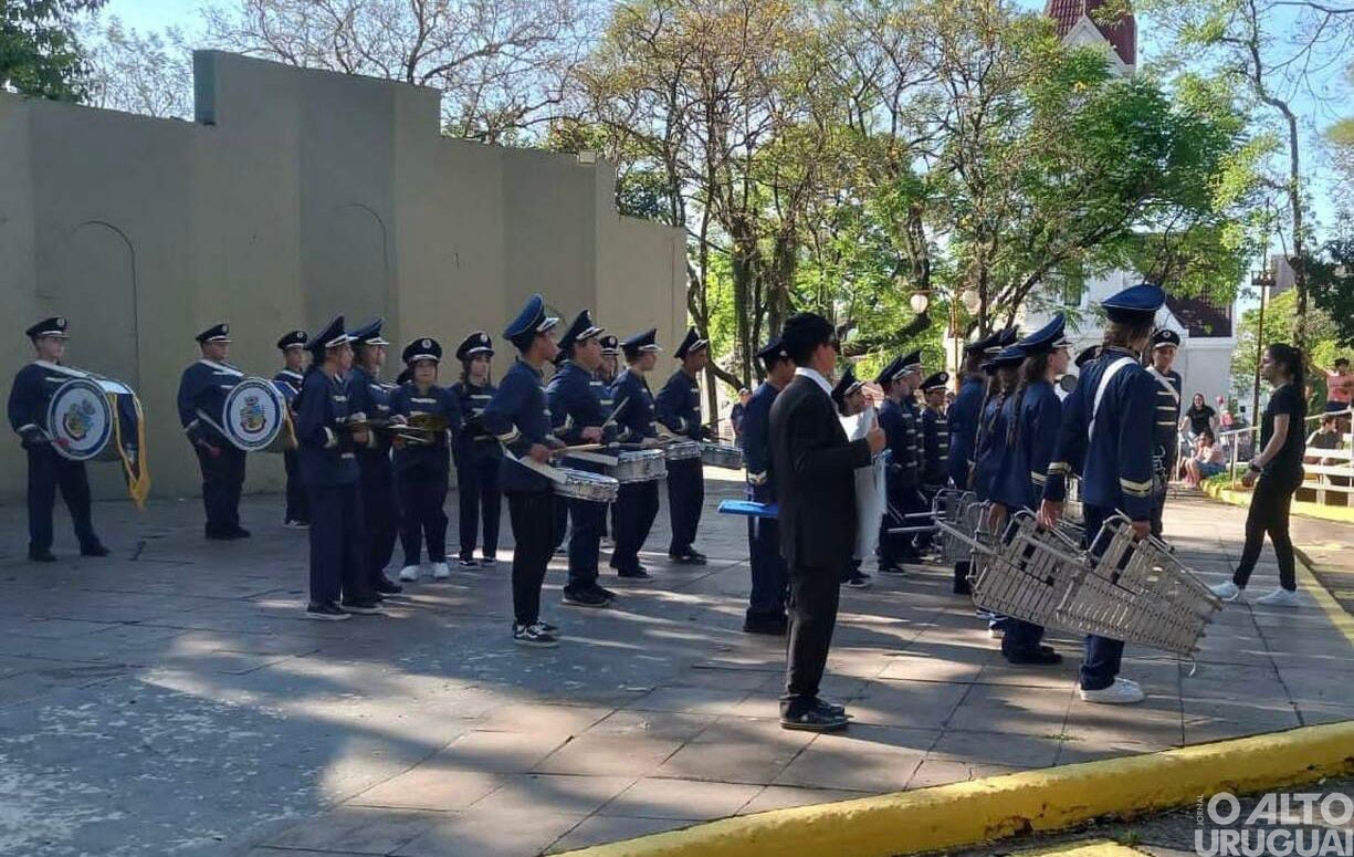 Banda Municipal Fortaleza do Alto Uruguai de Seberi é destaque em encontro de bandas