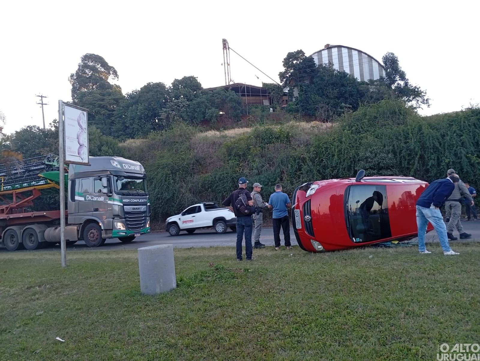 FW: PRF atende acidente na BR-386