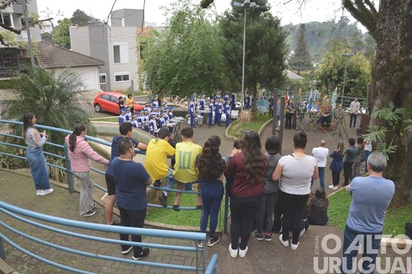 Centelha do Fogo Simbólico da Pátria chega a FW